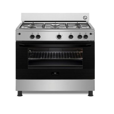 WHITE WESTINGHOUSE COOKER 90CM