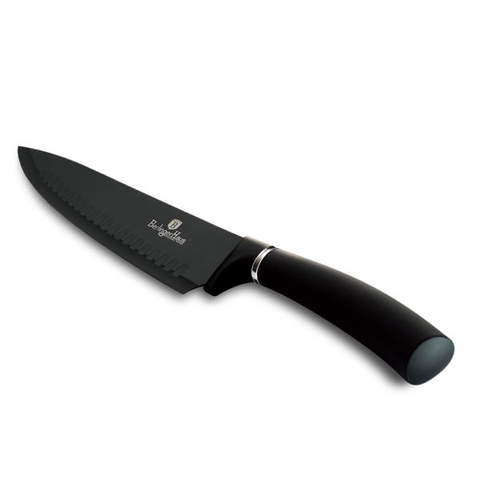BERLINGER HAUS ROYAL COLLECTION BLACK CHEF KNIFE 20CM