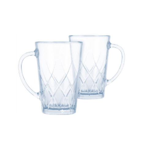 LUMINARC SWIVEL GLASS MUG  0.25 L