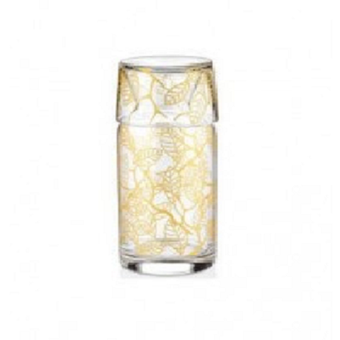 EVOKS GLASS PITCHER WITH TUMBLER - GOLD