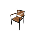 Noir Outdoor Furniture Set (4 Chairs + 1 Table)
