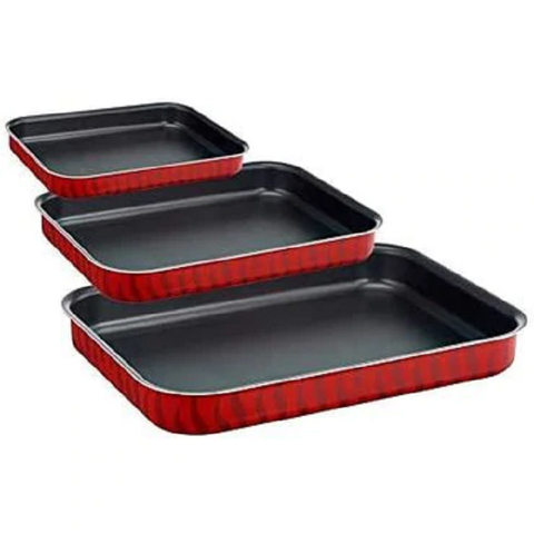 TEFAL OVEN TRAYS SET 3 PIECES