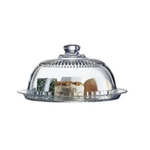LUMINARC CHEESE AND CAKE DOME GLASS 27CM