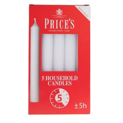 PRICE'S HOUSEHOLD STEARICHE SET CANDLES