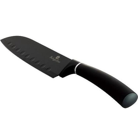 BERLINGER ROYAL COLLECTION BLACK SANTOKU KNIFE 17.5CM