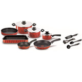 TEFAL SET 14 PIECES - NEW TEMPO FLAME
