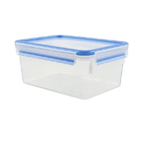 Plastic food storage container, Rectangular, large format