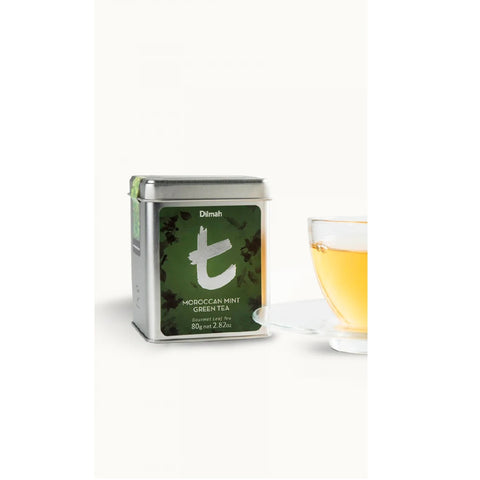 DILMAH MOROCCAN MINT GREEN TEA 80G