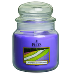 PRICE'S MEDIUM SCENTED CANDLE JAR WITH LID