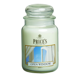 PRICE'S LARGE SCENTED CANDLE JAR WITH LID