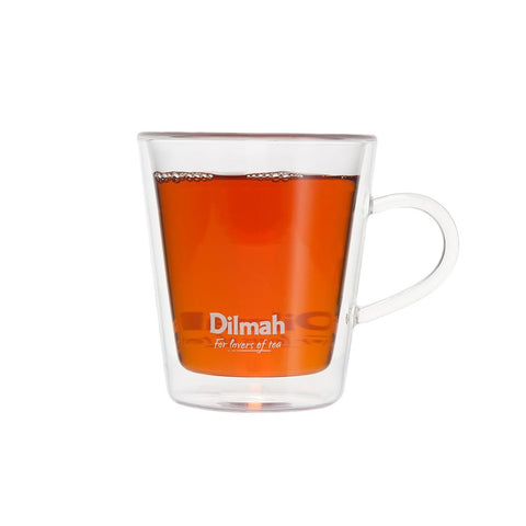 DILMAH ENDANE DOUBLE WALL GLASS MUG